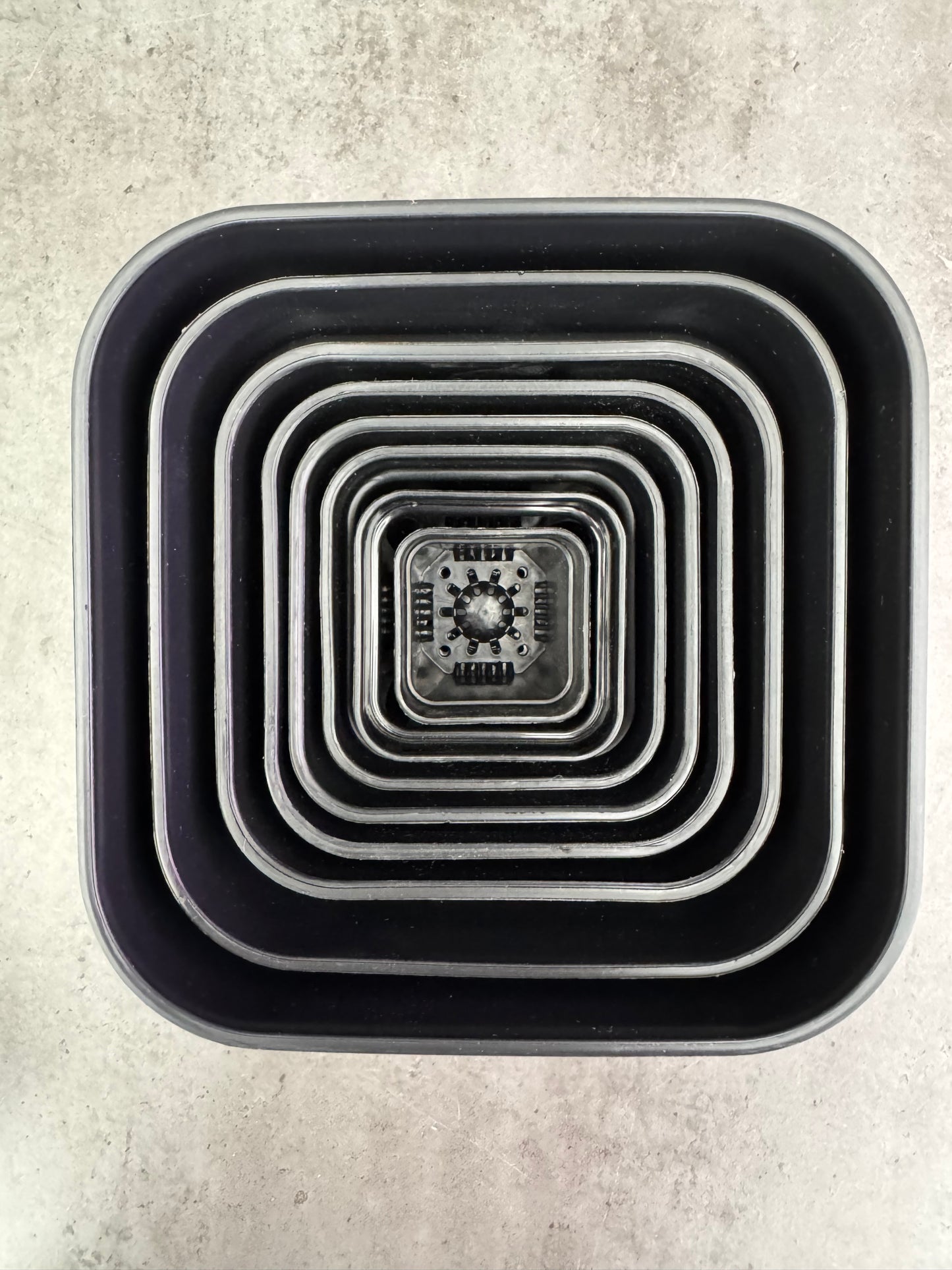 Quadratischer Anzuchttopf Bunker ab 5cm Durchmesser; Topf für Kakteen, Caudex Pflanzen und Sukkulenten